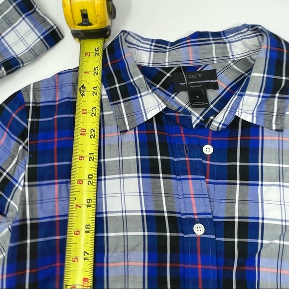 J. Crew Blue Button Down Shirt 8 - Picture 6 of 7
